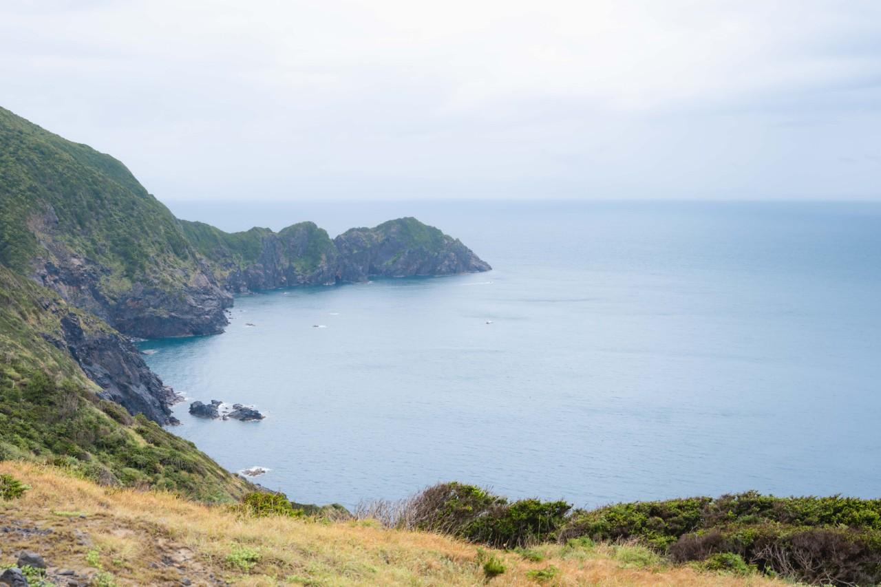 画像2: 100メートル級の断崖が連なる景勝地「高茂岬」