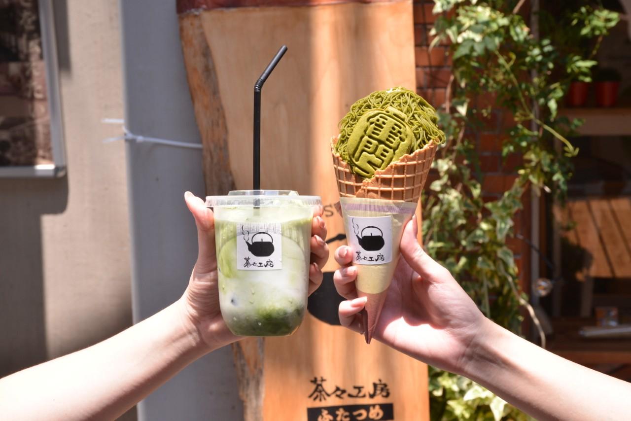 Image 4: [Matcha Mont Blanc] Complex and diverse flavors made with high-quality tea leaves "Chacha Kobo Futatsume"