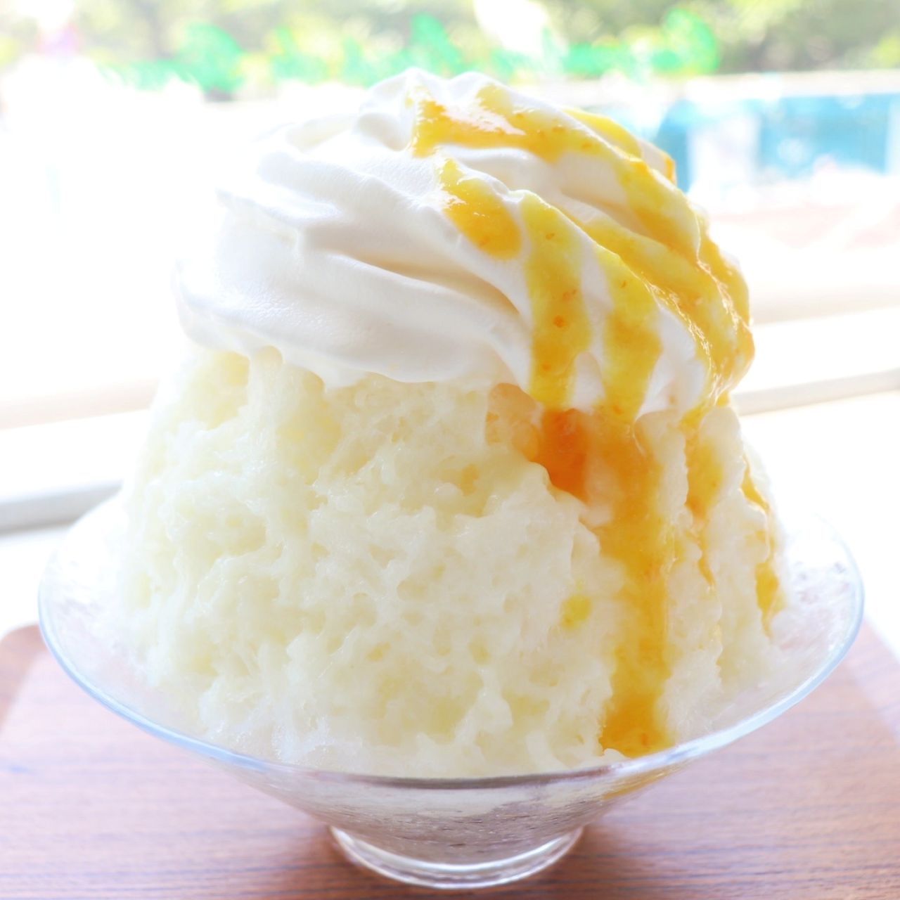 画像: ジンジャーミルク ベース オレンジ生姜と練乳エスプーマトッピング（1,630円）