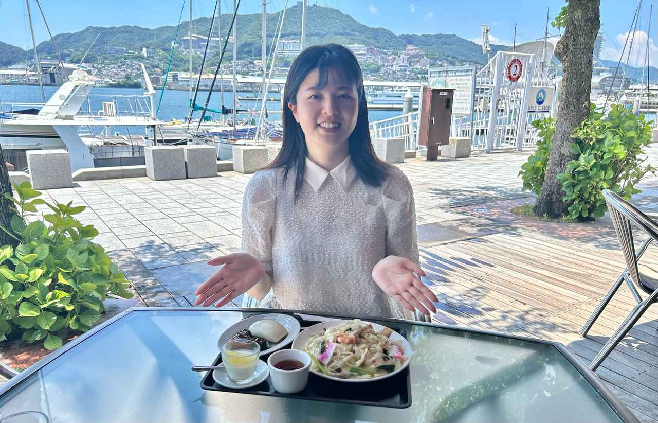 画像2: 長崎水辺の森公園で緑と潮風を感じながら出島ワーフ方面へ