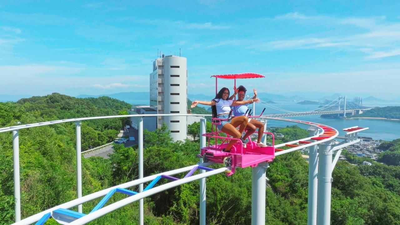 画像2: 【岡山】サンバのリズムと絶叫が交差する「ブラジリアンパーク 鷲羽山ハイランド」