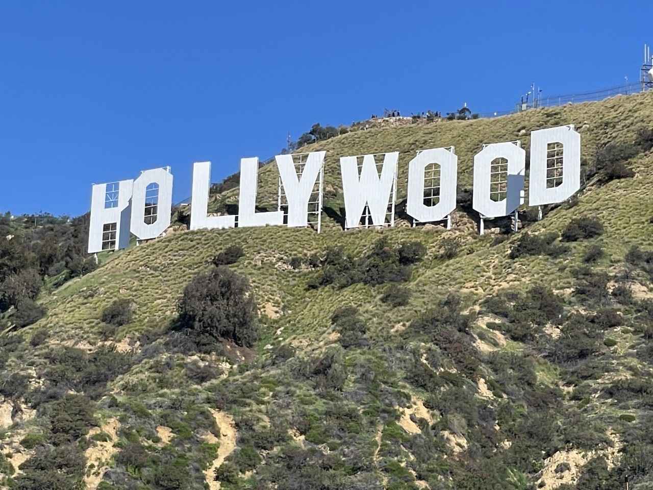 画像: 映画の都を象徴するハリウッドサイン