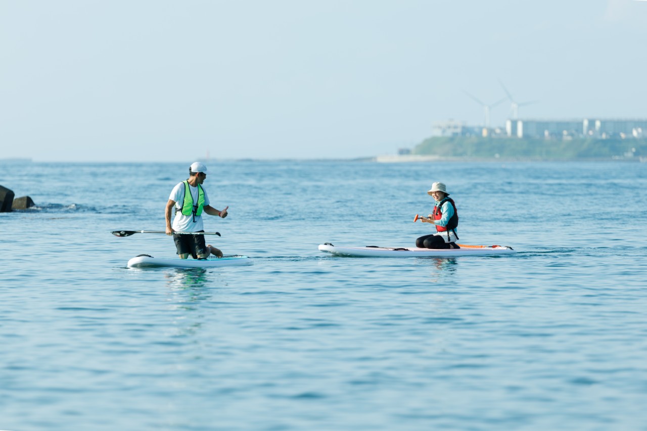 画像4: 留萌の海で楽しむSUP体験！ 海と一体になる爽快感を