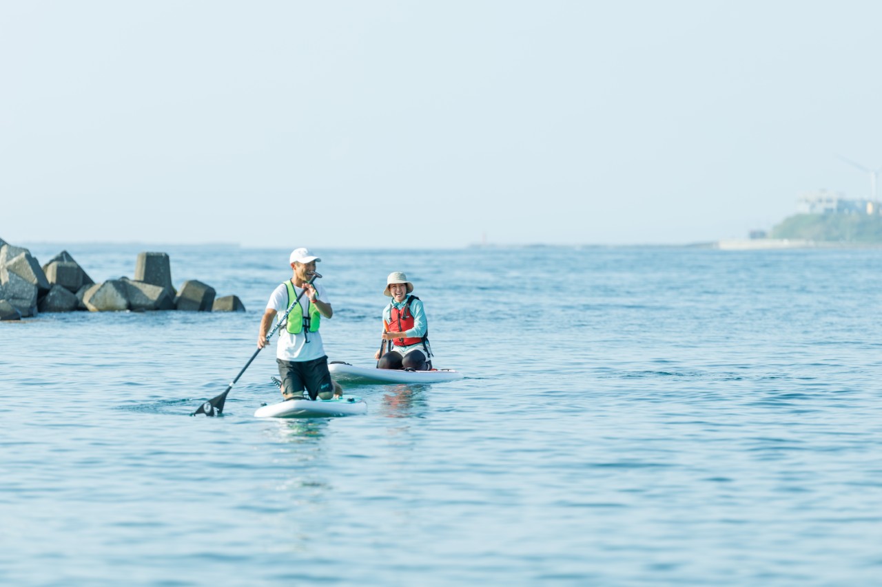 画像5: 留萌の海で楽しむSUP体験！ 海と一体になる爽快感を