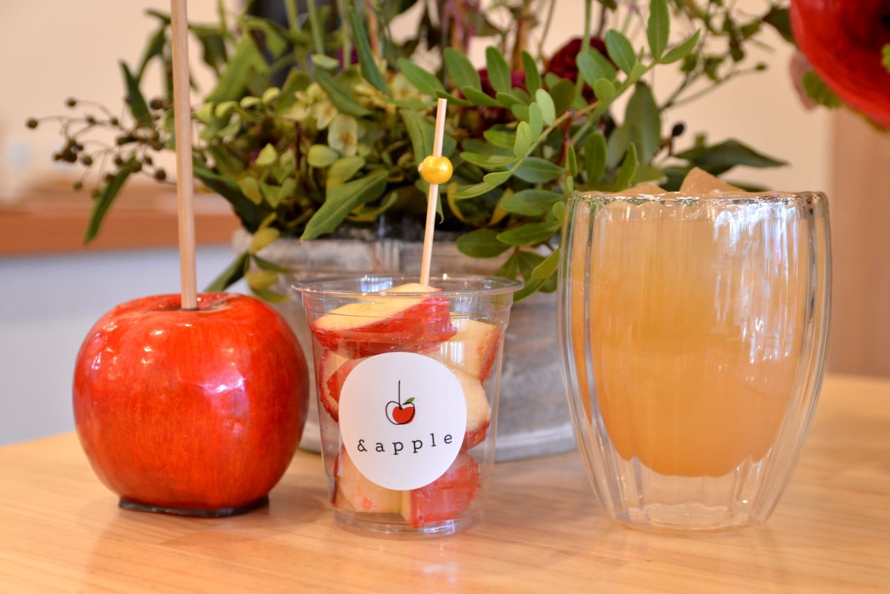 Image 1: [Candy Apples] Japan's No. 1 Candy Apple Producer Combines the Artisanal Skills of a Specialty Shop to Create a Special Delicious "& apple"