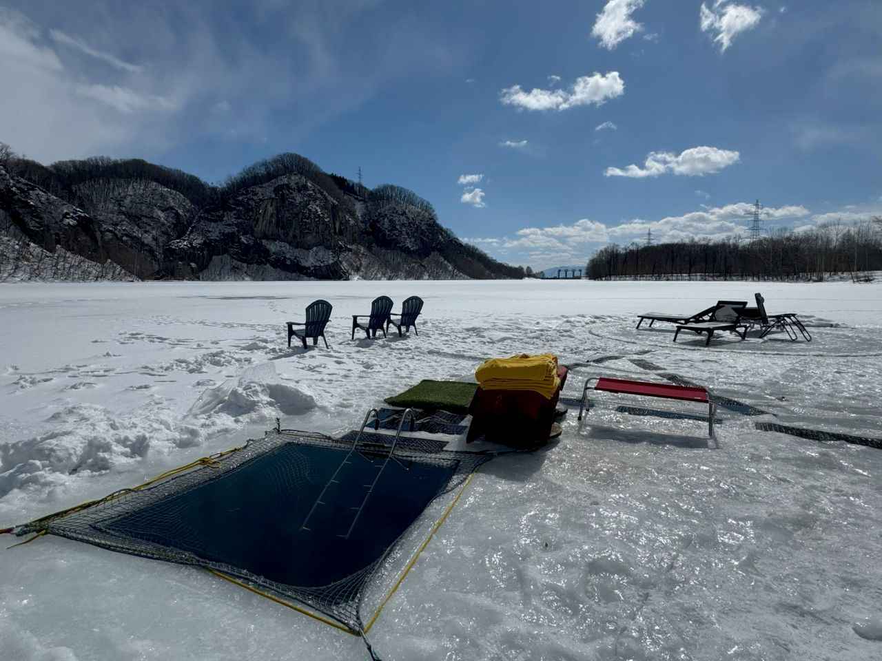 画像1: 【新得町】極寒の地「北海道アヴァントinくったり湖」で、天然水風呂体験
