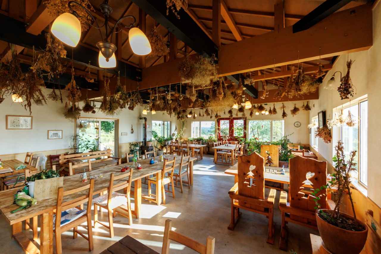 画像2: 【鶴居村】丘の上に、ぽつんとレストラン。「ハートンツリー」で大自然を味わう