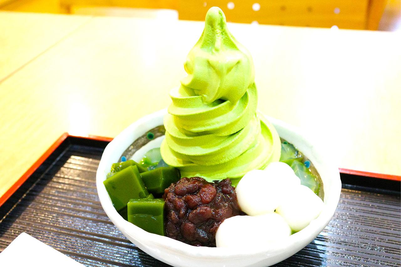 画像3: 「和かふぇ 葉楽Koto」で味わう、濃厚抹茶スイーツと出雲ぜんざいの世界