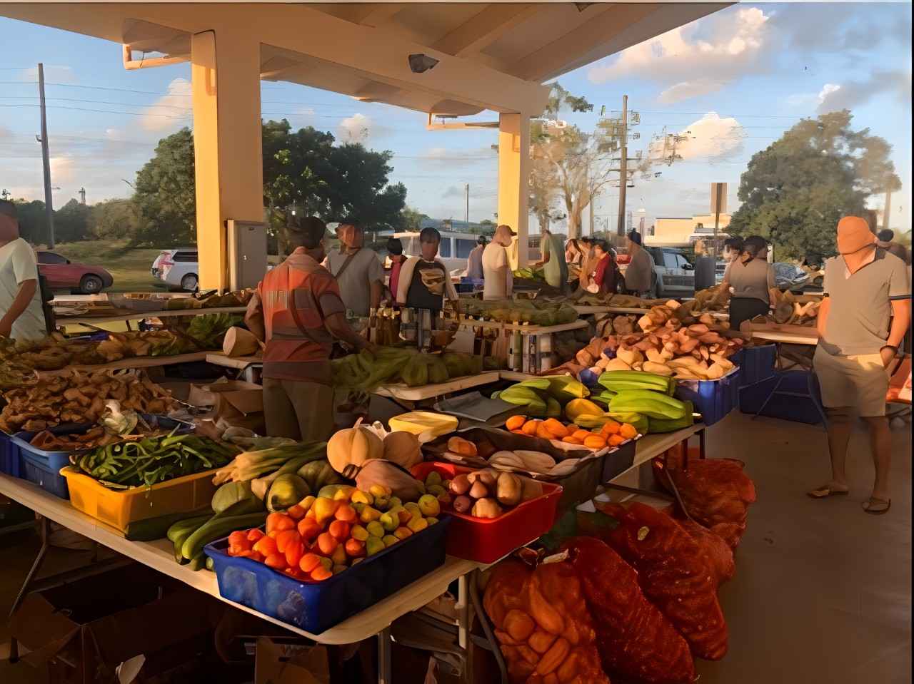 画像2: 「Dededo Flea Market」でローカルグルメを堪能