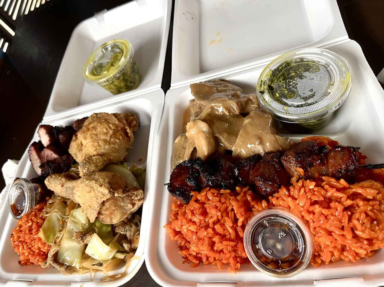 画像: 1チョイス11USD（約1,660円）、2チョイス13USD（約1,960円）、3チョイス17USD（約2,560円）