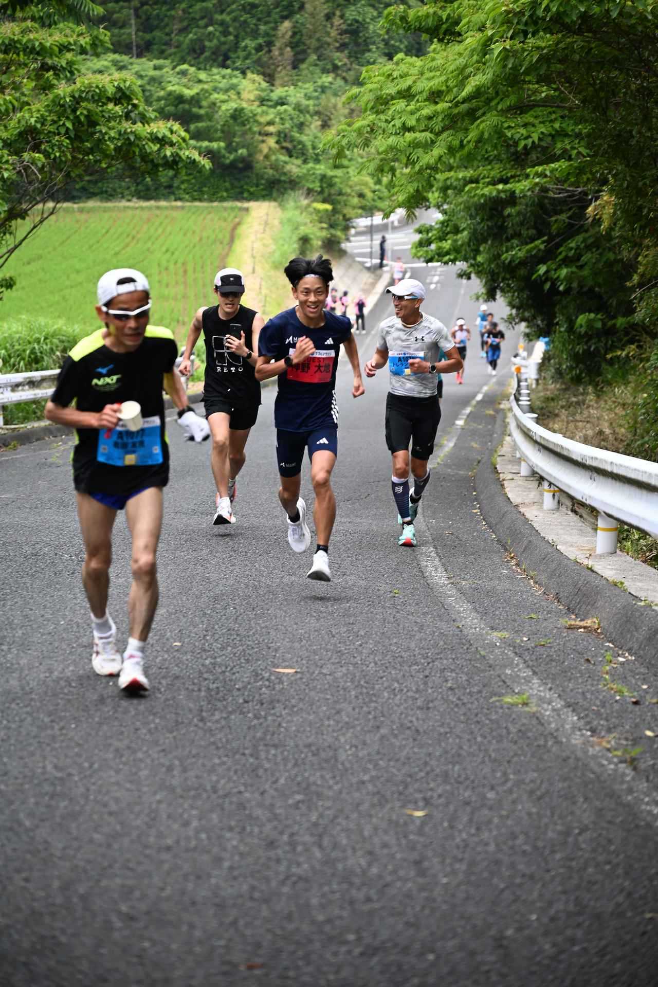 画像: 激坂コースを快走する山の神 神野選手