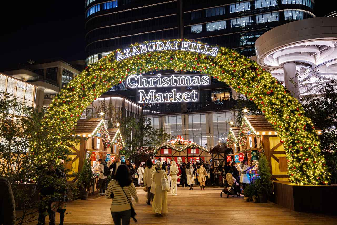 画像: 【神谷町駅】Azabudai Hills Christmas 2025