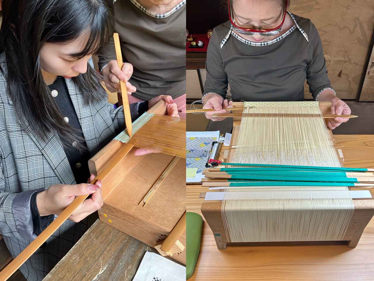 画像1: 佐賀の伝統工芸品「佐賀錦」の手織り体験！