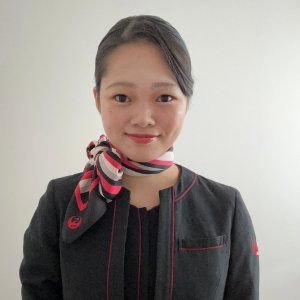 画像: JALふるさとアンバサダーJ-AIR客室乗務員〔松山支店）　山脇