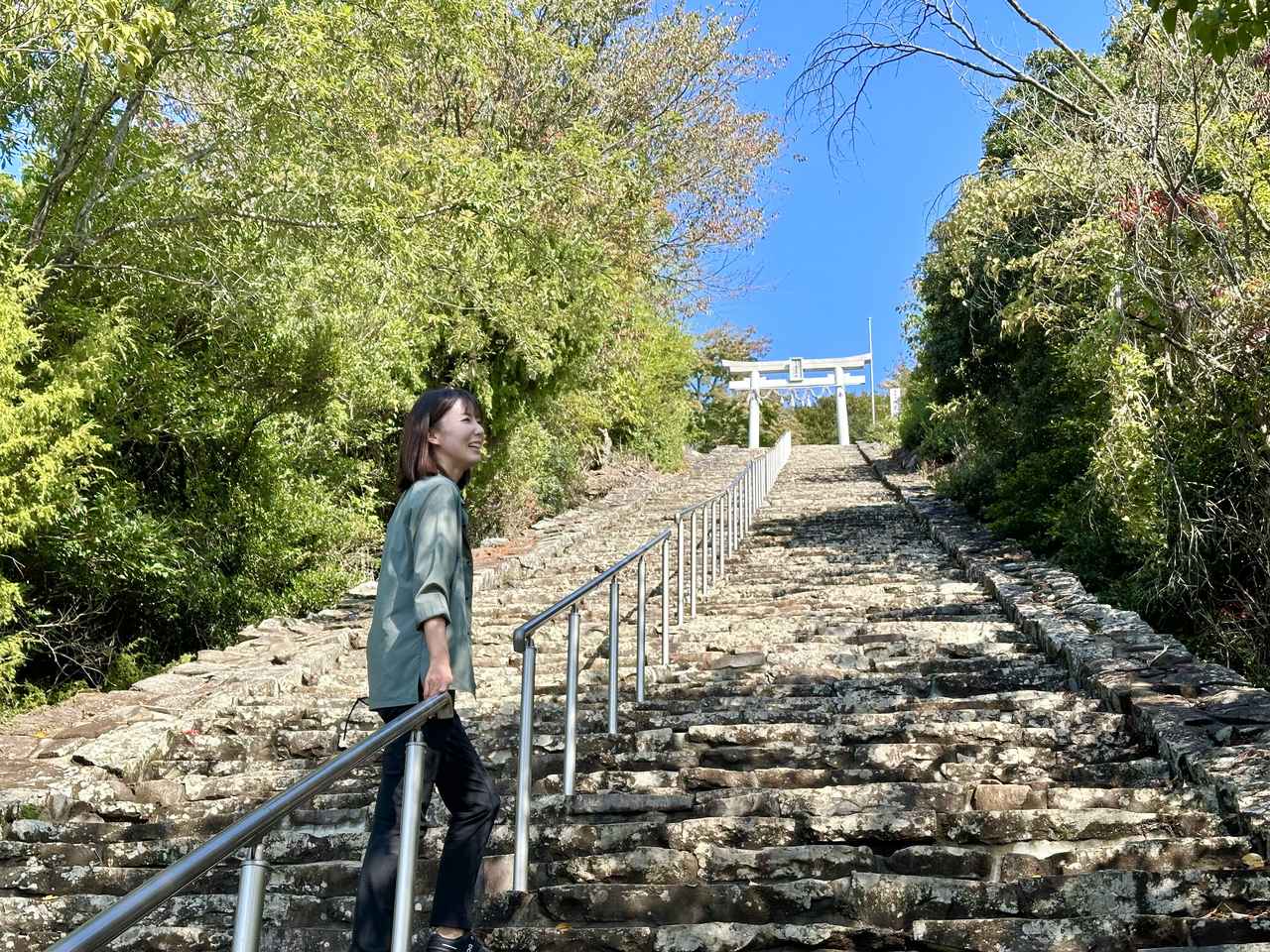 画像1: #歩いて登るご褒美〔天空の鳥居・高屋神社〕