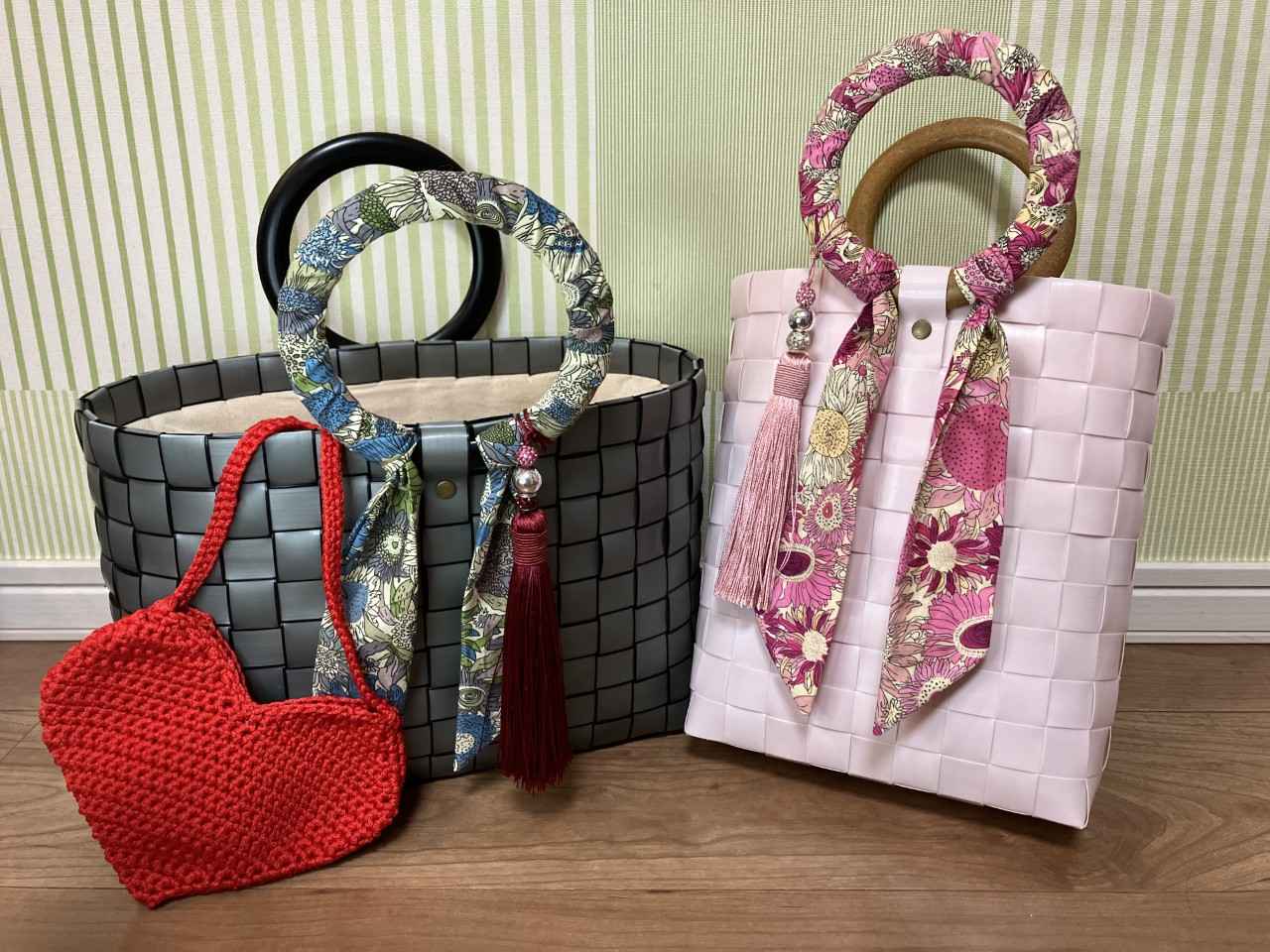 画像: 一番印象に残っている、ベトナムのカバン屋さんのバッグ。色や形のバリエーションが豊富で、ゆっくり時間をかけて選んだこと自体が、旅を豊かにしてくれた思い出です。