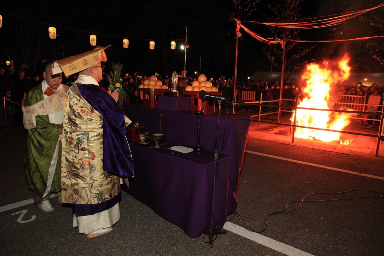 画像: 浄焚会の様子