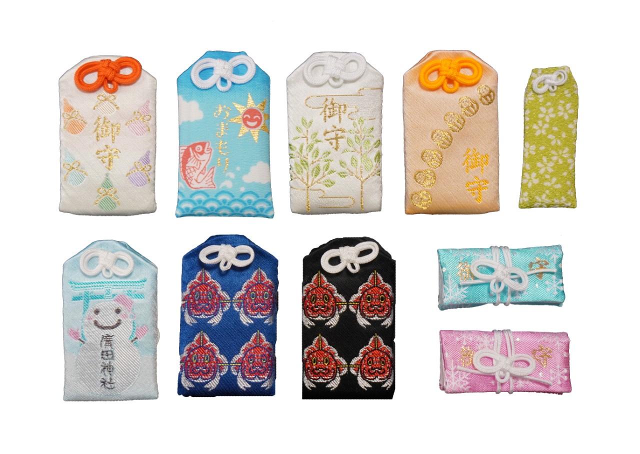 画像: お守り袋（御神符セット）※お守り袋は500円、御神符は500円〜選べます。