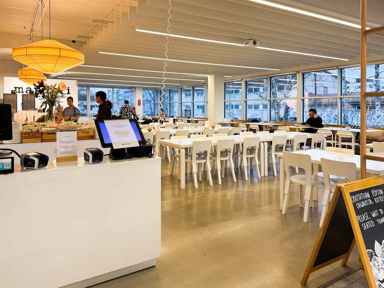 画像2: マリメッコ本社の社員食堂「Maritori」でランチ