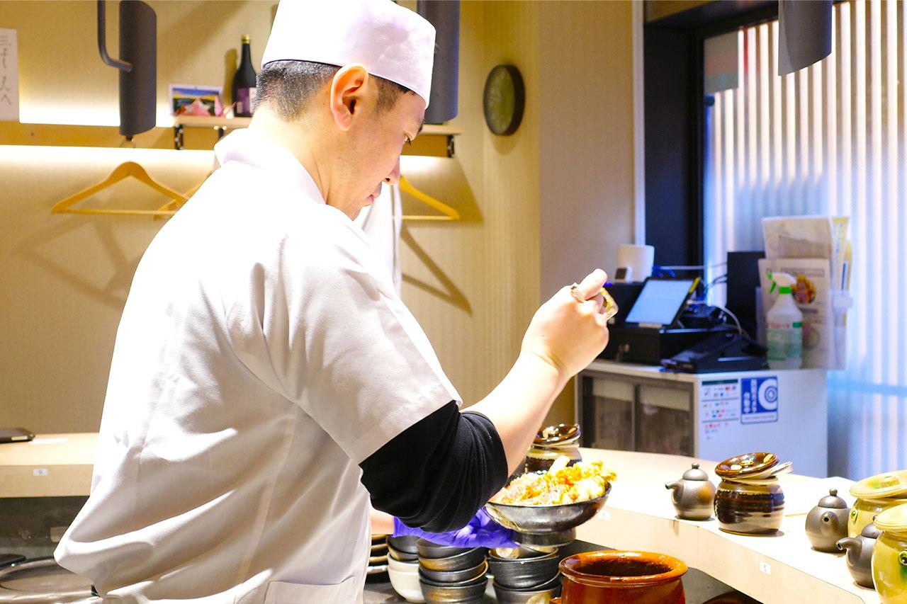 画像3: 今までにない食感と味わいに出会える「レア天丼 銀座 三よし」