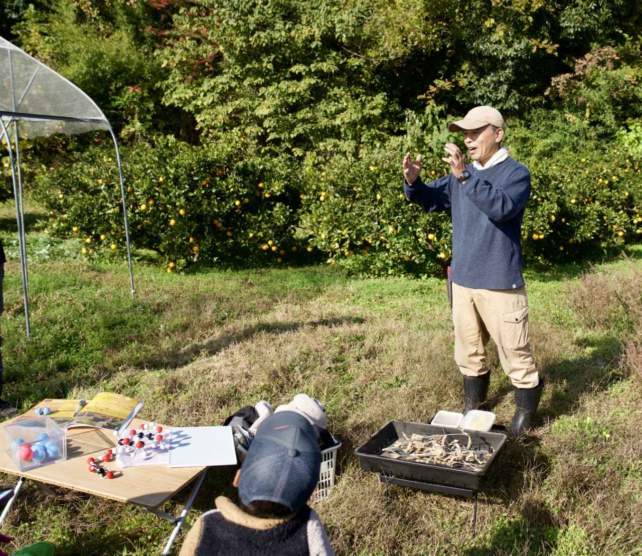 画像2: 2日目｜イノシシと畑から学ぶ、命と循環の仕組み
