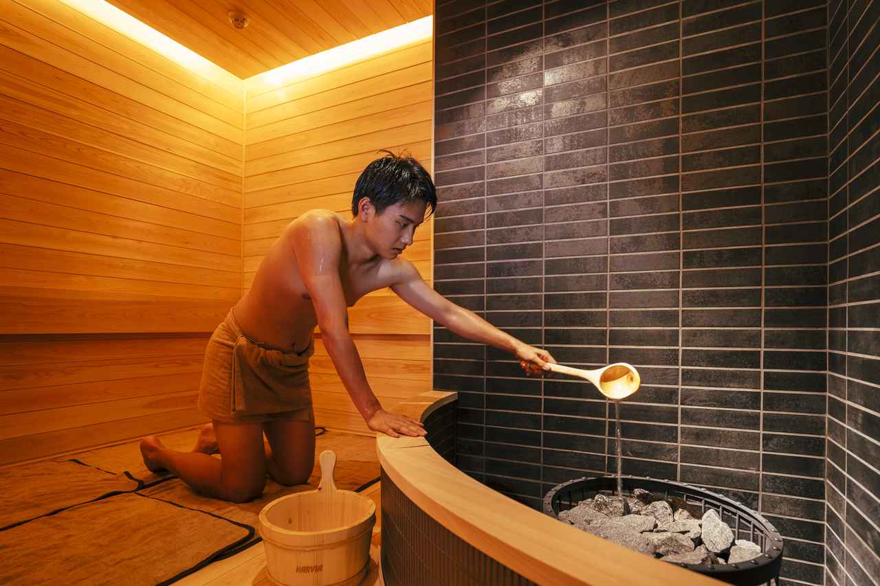 画像: セルフロウリュ