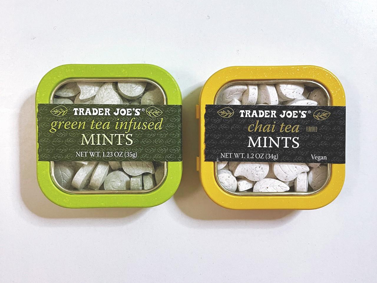 画像: 左:Green Tea Infused Mints、右:Chai Mints 各1.99USD(日本円で約310円)