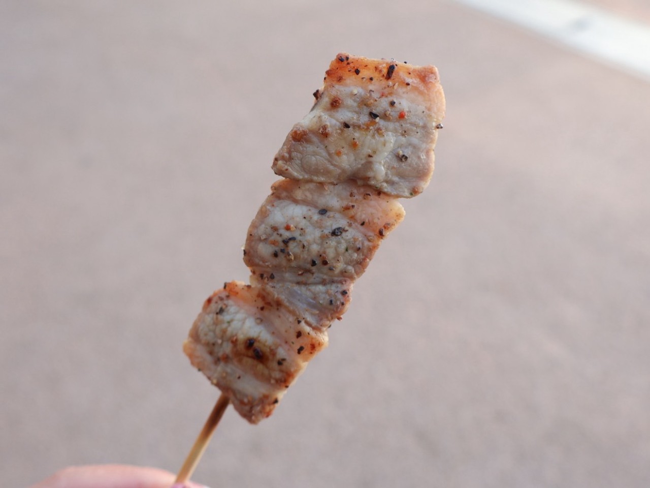 画像: 「バラ串(黒瀬のスパイス)」130円