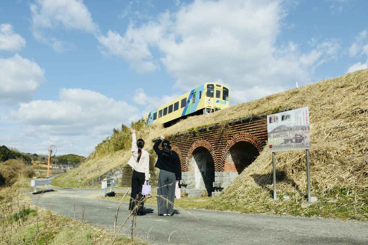 画像2: ＃映画のワンシーンのよう…「油須原駅」「内田三連橋梁」