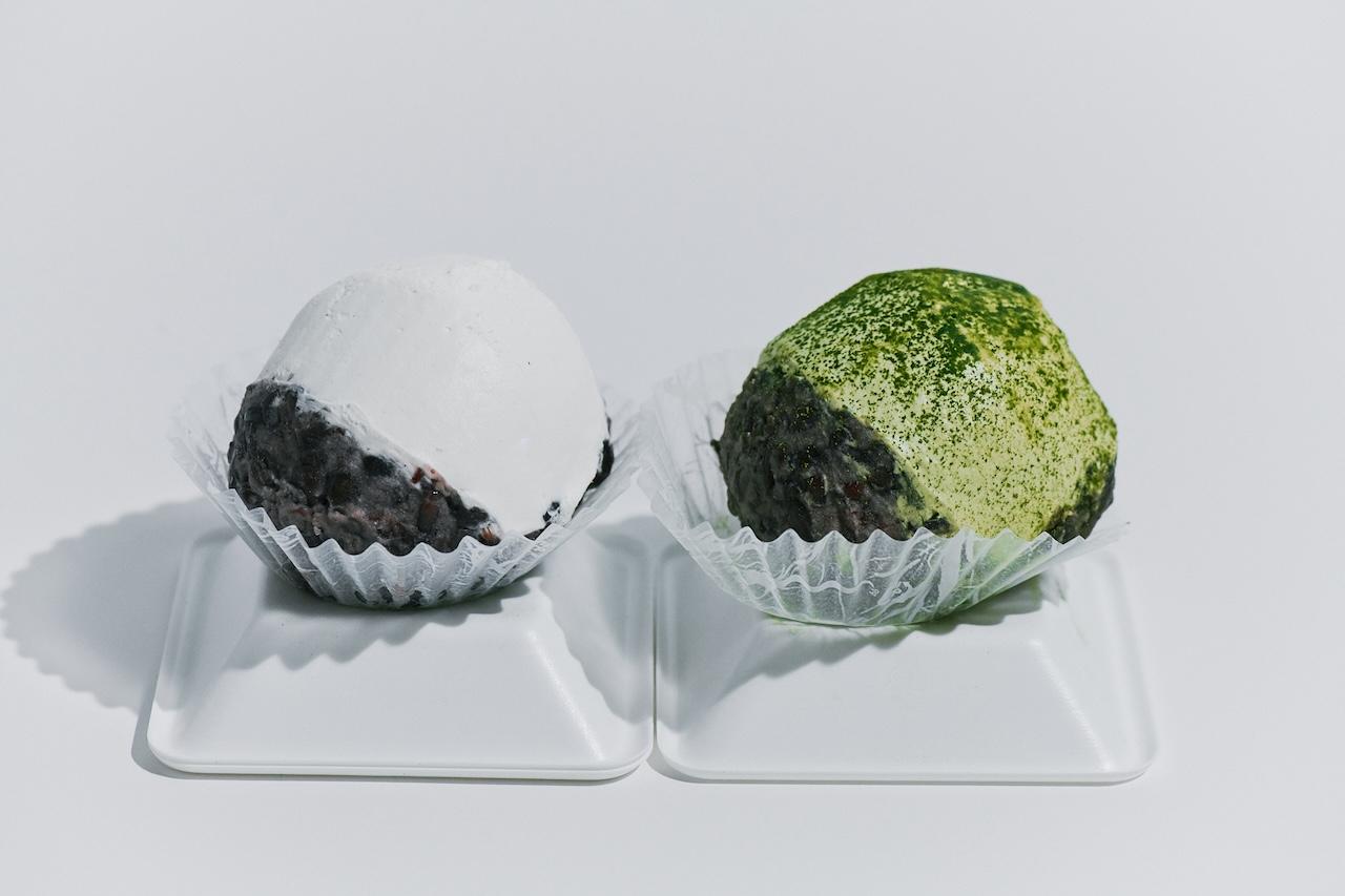 画像: 「はぎトッツォ（クリーム・抹茶）」各410円。ダイキョーバリュー弥永店の隣、はぎトッツォ専門店「米とあん　おこめのおめかし」で購入可能