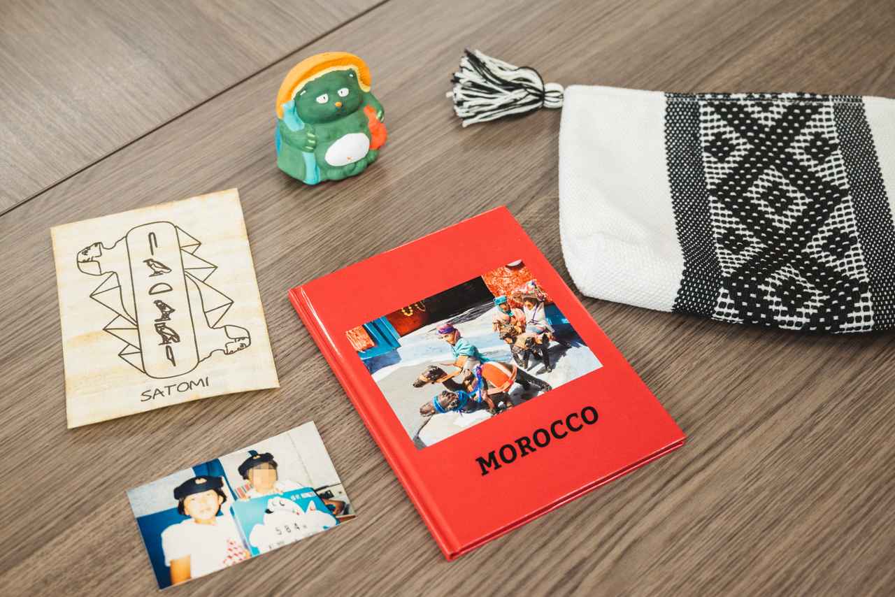 画像: 木下さんの旅の思い出の品々