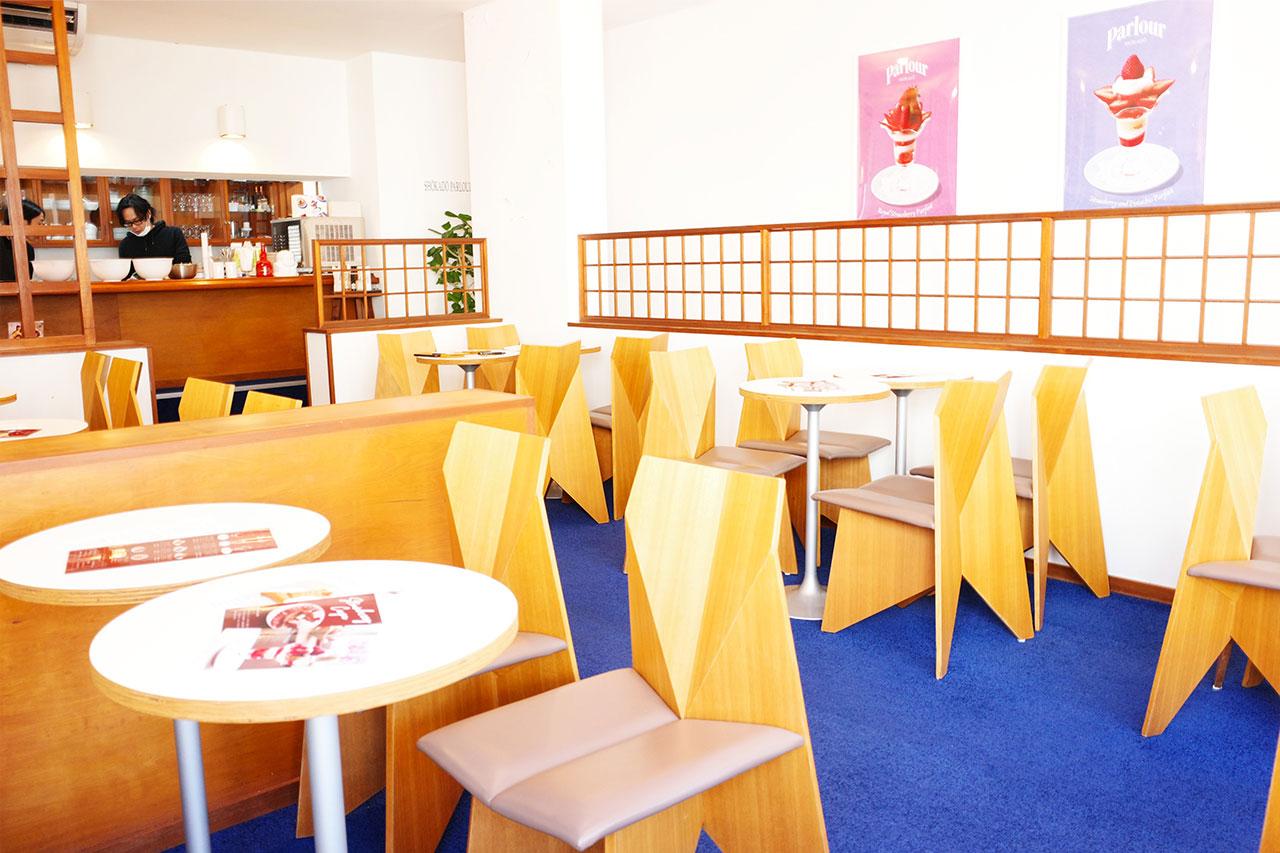 画像3: まるでショートケーキな贅沢いちごパフェをオシャレ空間で「漿果堂パーラー」