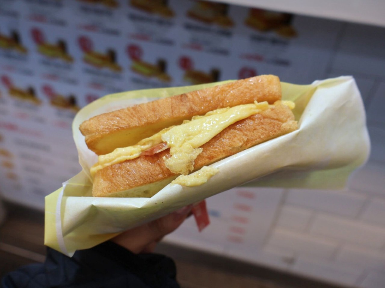 画像3: 【明洞】定番「Isaacトースト」を食べる