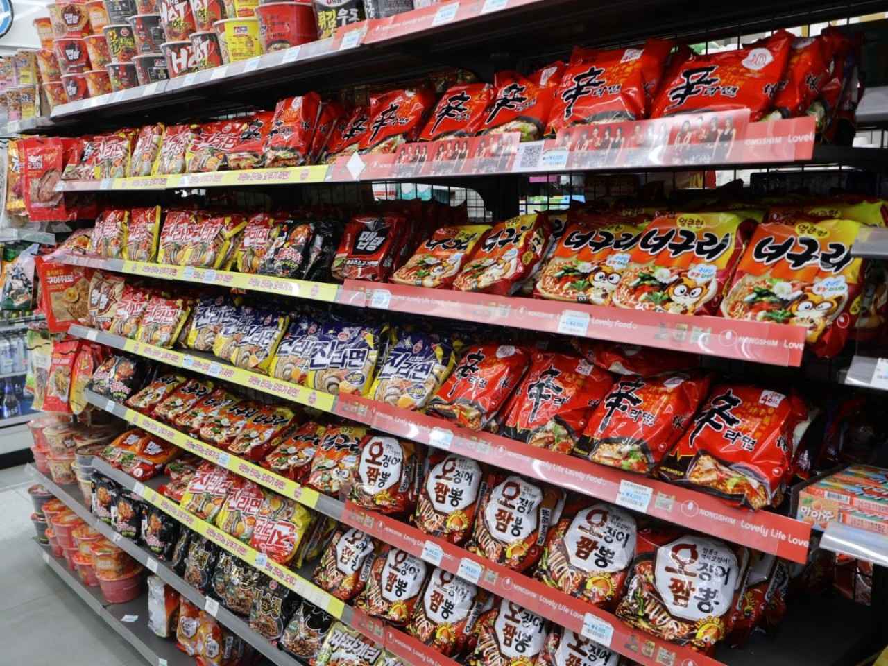 画像2: 【トゥクソム】「漢江ラーメン」で〆の夜ご飯