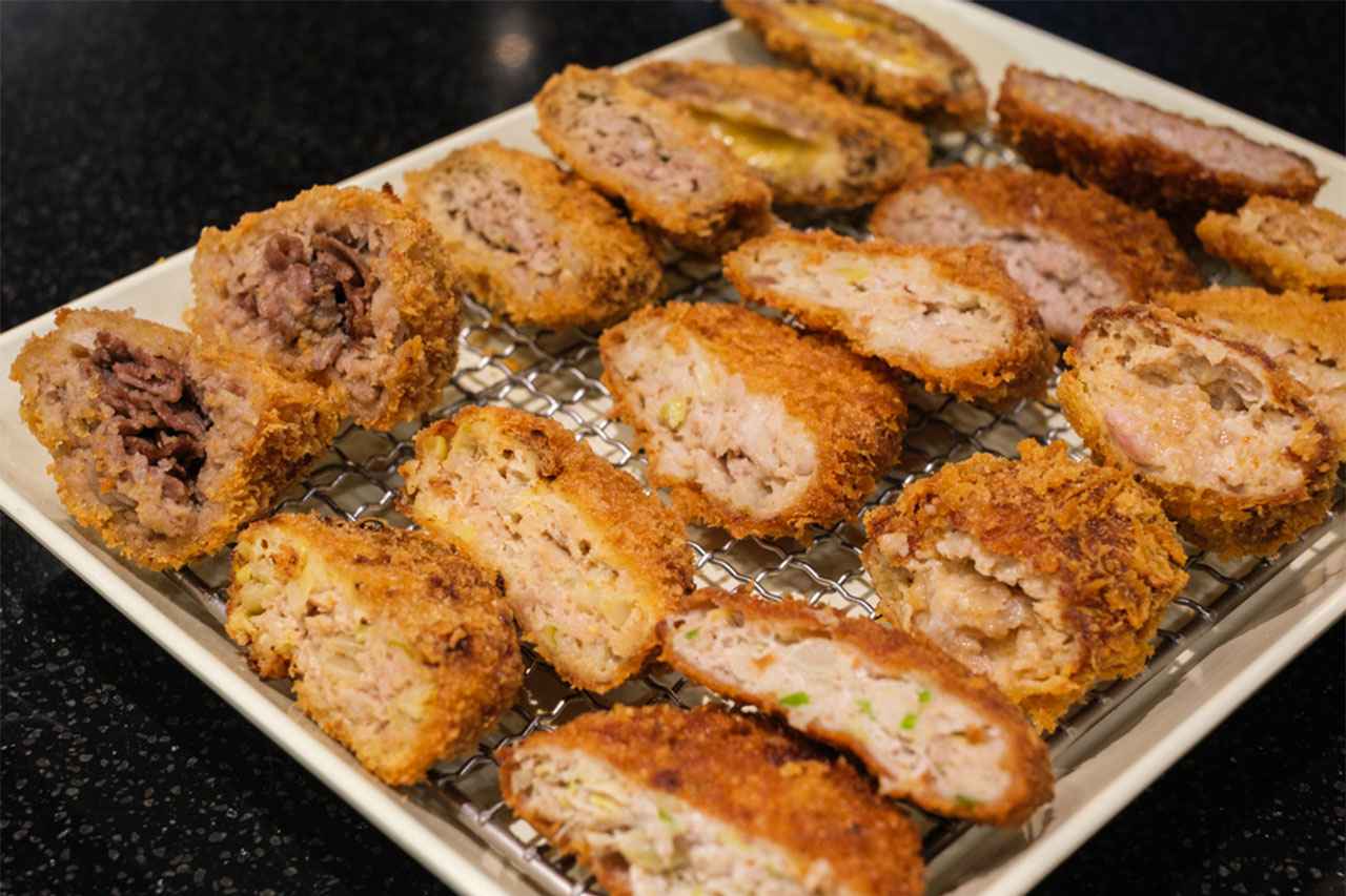 画像: この日はメンチカツ全ラインナップの食べ比べ