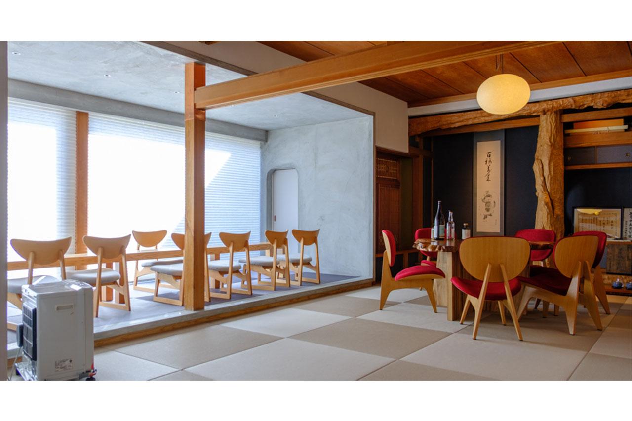 画像: 現在は試飲や講座の会場となっているが、もともとは当主の実家だったという