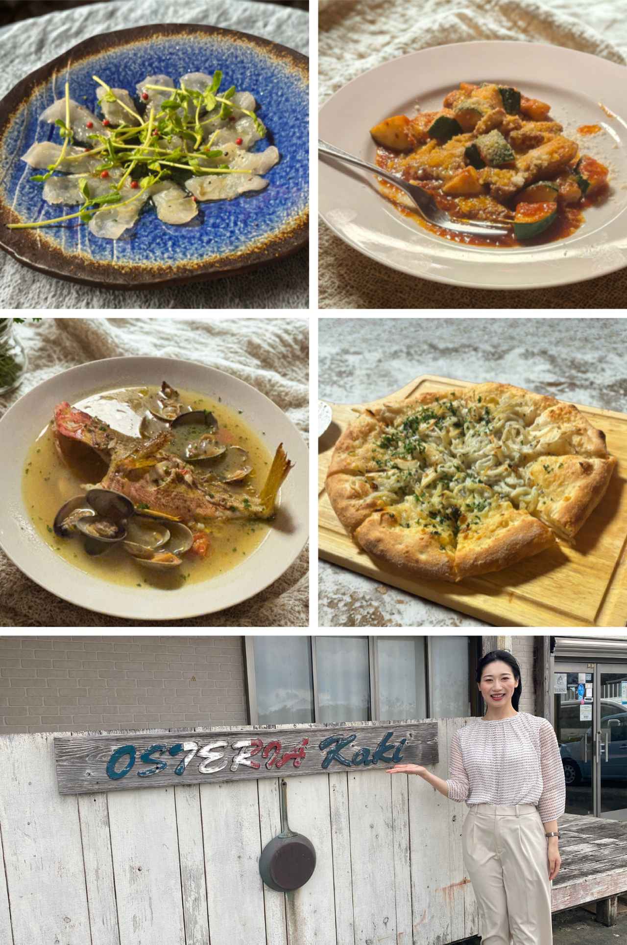 画像: ＃島食材で味わうイタリアン「Osteria Kaki」