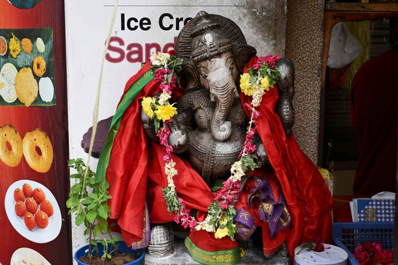 画像: 街のそこかしこにディープなインドテイストが満開