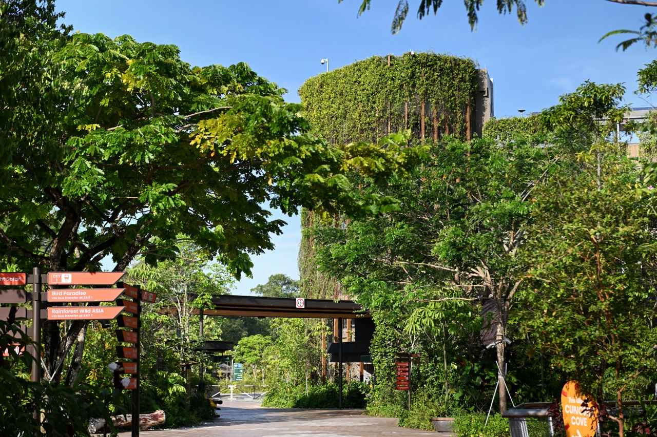 画像: 「ワイルドライフパーク」へは、シンガポールの中心街から車で約30～40分