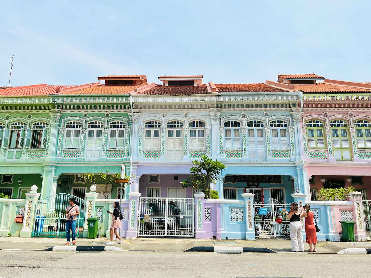 画像: レトロなシンガポールに魅了される。花柄模様が可愛いショップハウスを巡ろう