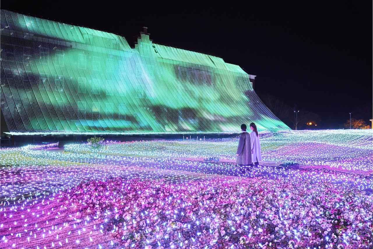 画像: 6. 「アートガーデン」の光に包まれながら夜の散歩