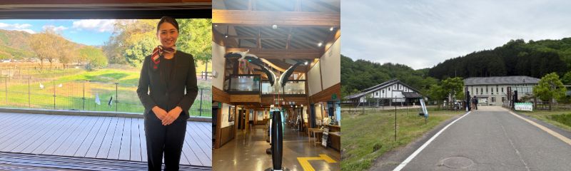 画像: コウノトリの郷公園施設内