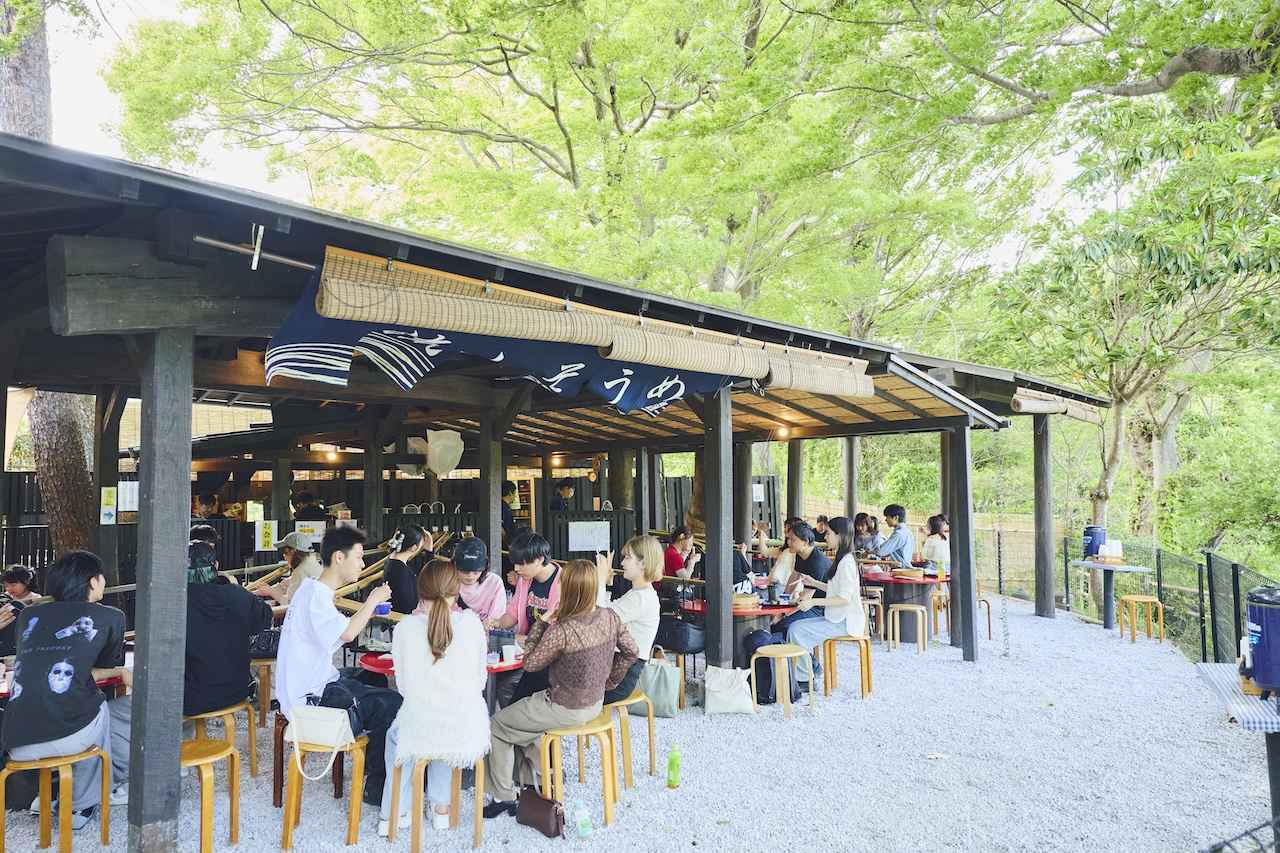 画像3: 長生館｜日本旅館が供するリバーサイドの流しそうめん