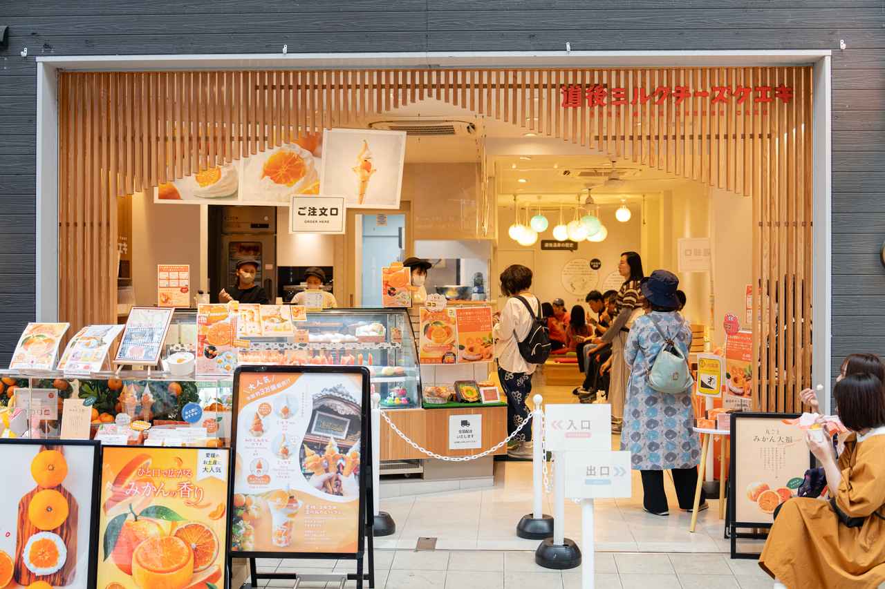 画像1: 【チーズケーキ】真っ白な湯上がりの定番!愛媛の恵みが詰まった「道後ミルクチーズケエキ」