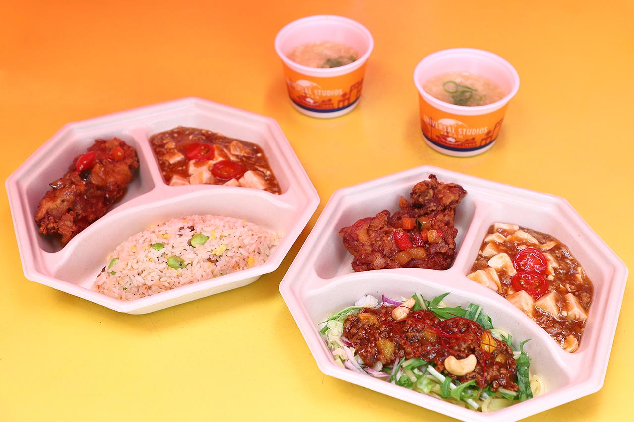 画像: ジャージャー麺はピリ辛、チャーハンはパラパラ&しっかり味で本格的! スープまで付いて大満足のボリュームです