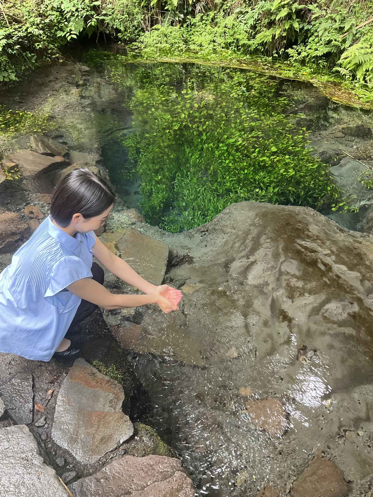 画像: 日本名水百選に選ばれた!黒岳・男池(おいけ)湧水群