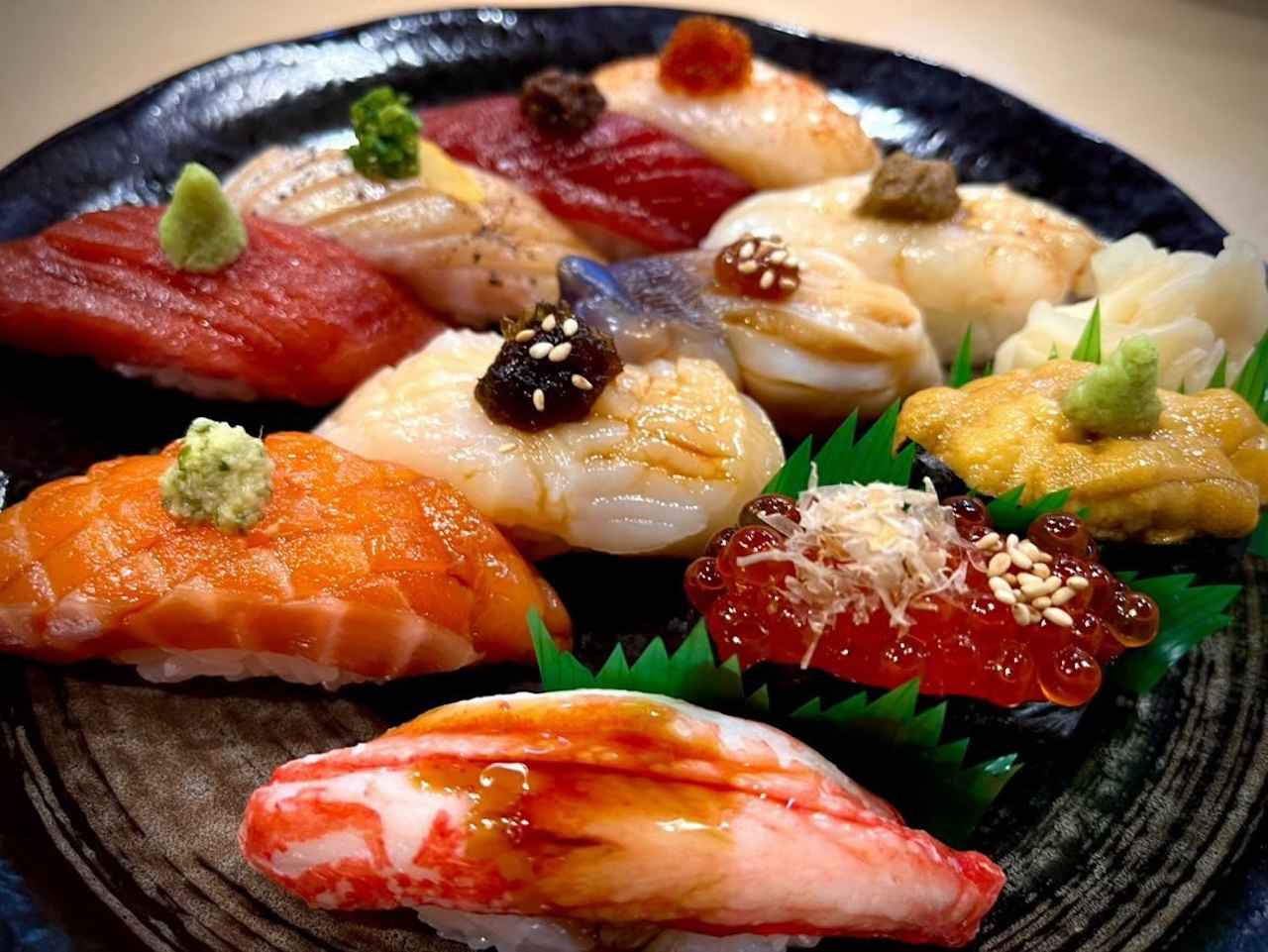 画像3: 屋台村でひと味違う一貫に出合う「鮨処 まえだ」