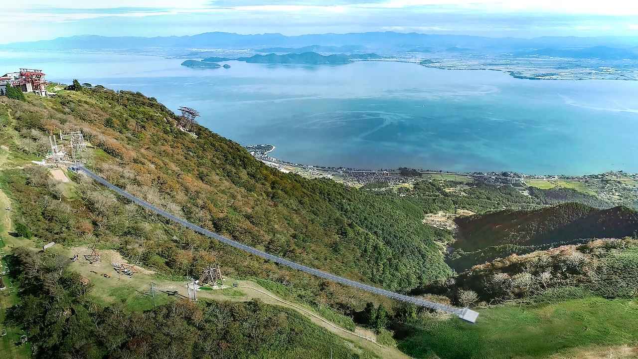 画像: びわ湖テラス Sky Bridge © Alpina BI Co., Ltd. All Rights Reserved.