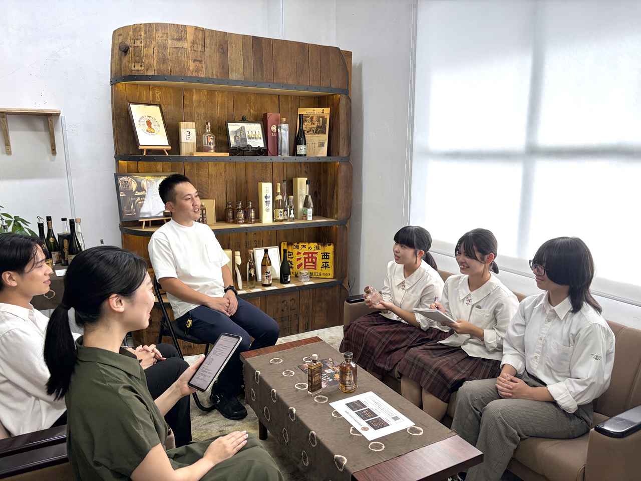 画像: 取材の様子