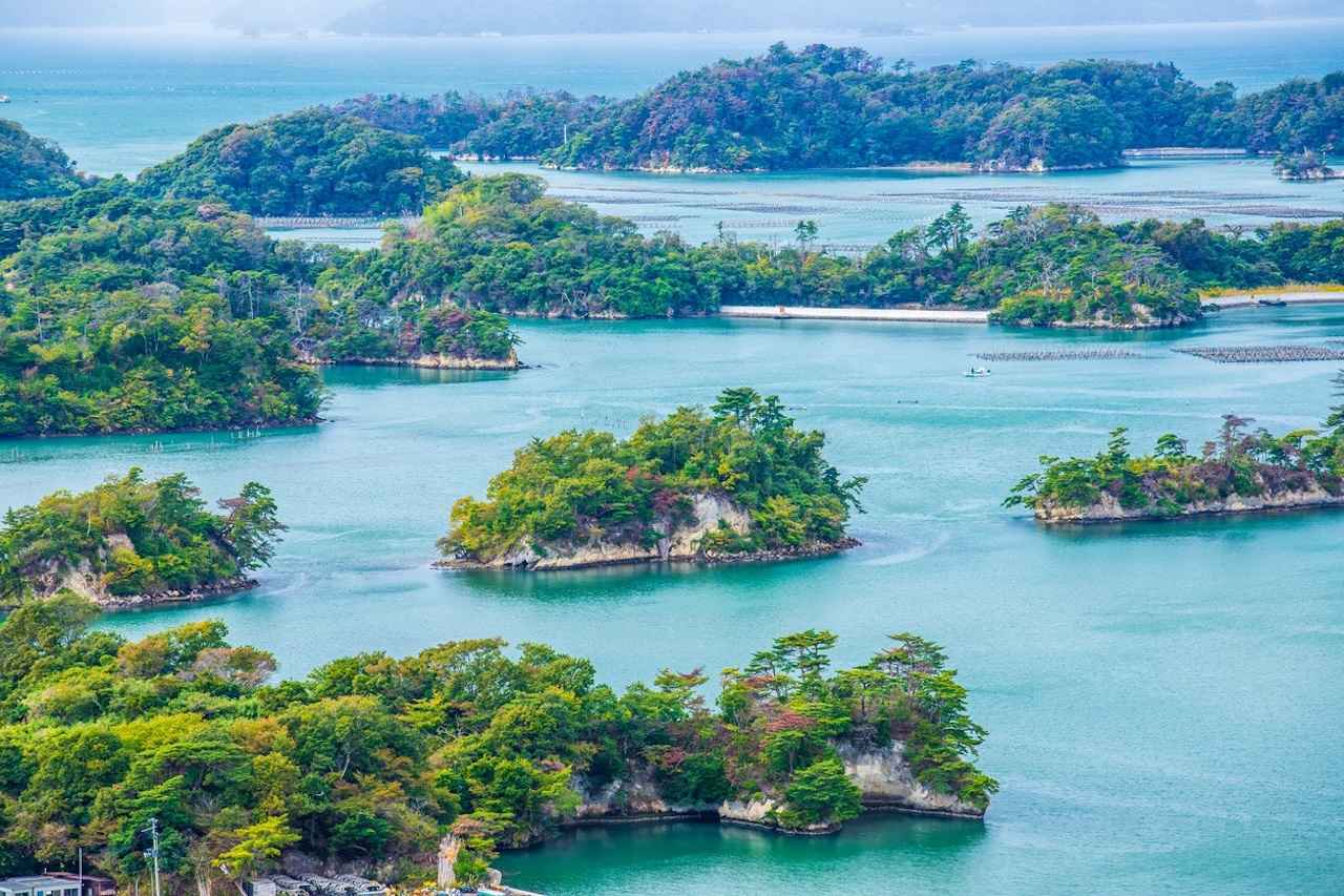 画像: 宮城県にある「松島」 iStock.com/Spuyan